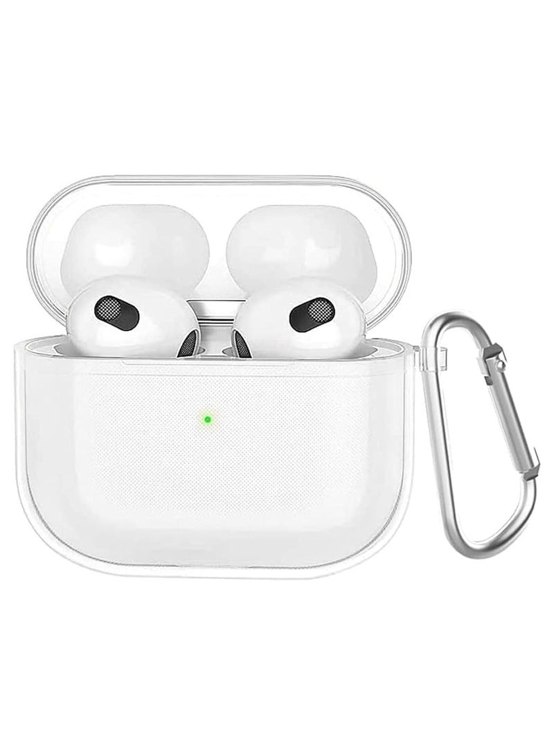 Case Clear Case for AirPods 4 (4th Generation) With KeyChain – Transparent Protective Cover for Charging Case, Shockproof Scratch-Resistant Slim Fit with Easy Access to Charging Port - Image 1